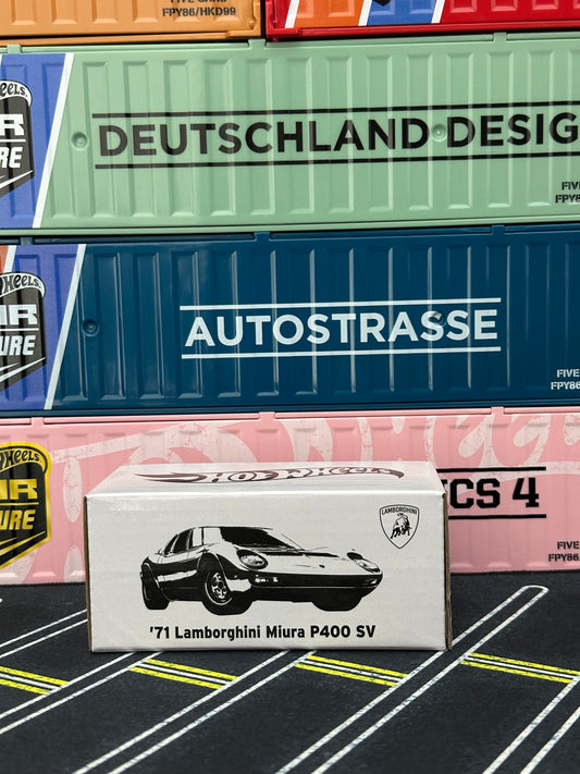 Hot Wheels 2025 RLC '71 Lamborghini Miura P400 SV