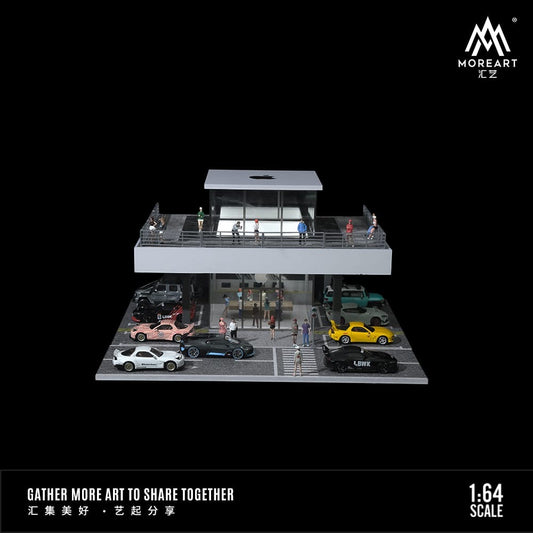 MOREART 1:64 Apple Store Diorama with LED Lighting