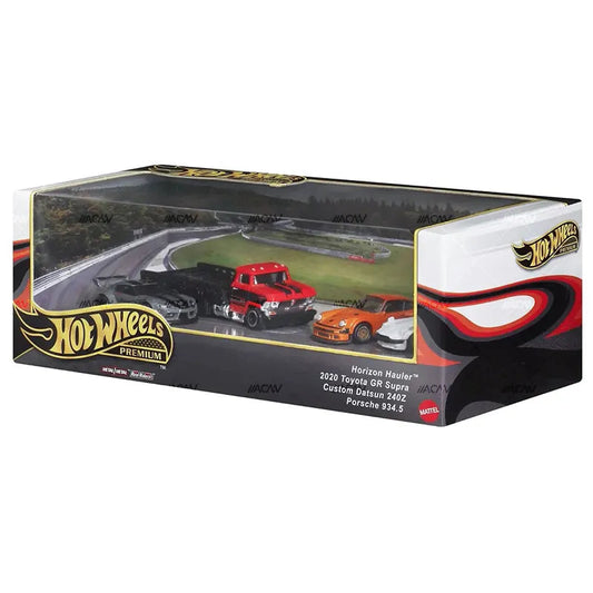 Hot Wheels Premium 2025 Track Day Diorama Box Set - AUSSIE diecast