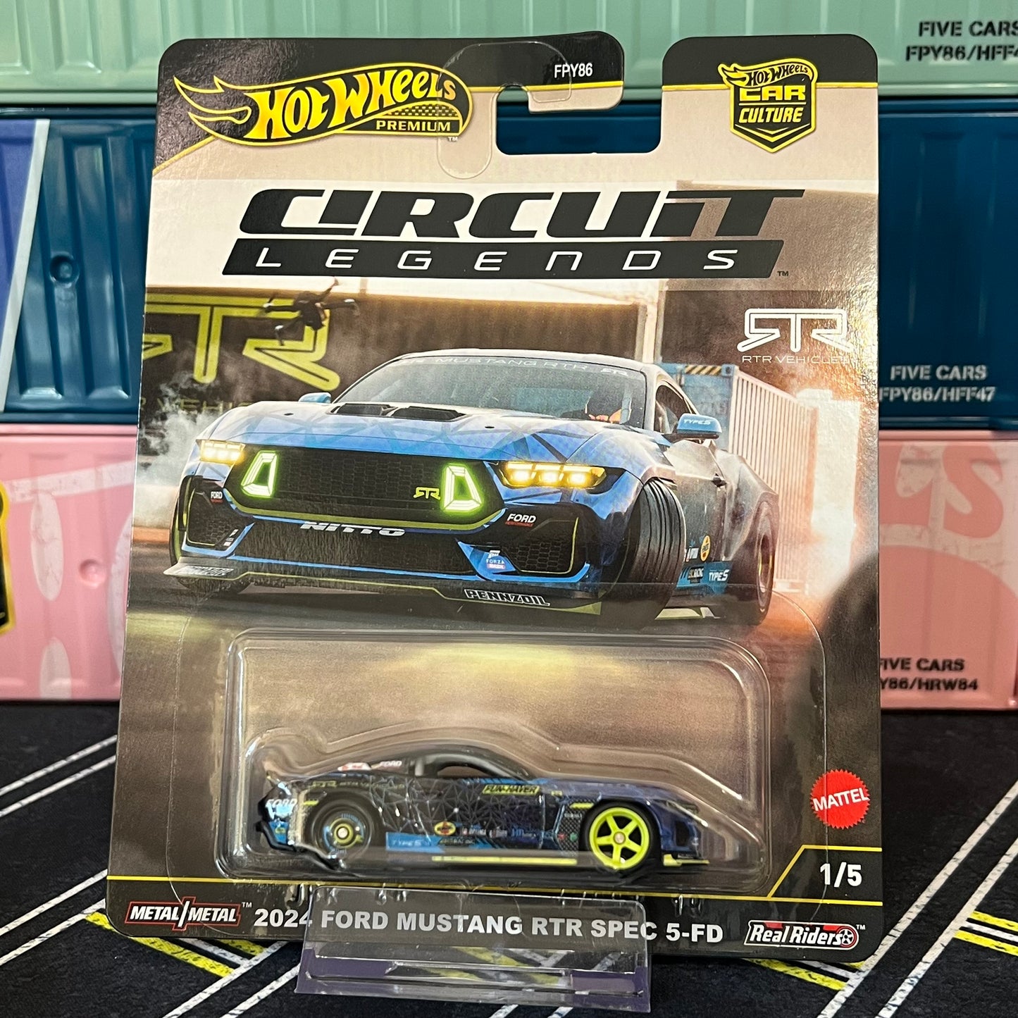 Hot Wheels 2025 Car Culture Circuit Legends Ford Mustang RTR Spec - AUSSIE diecast