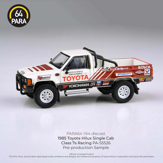 *PREORDER* PARA64 1:64 1985 Toyota Hilux Single Cab Ute CLASS 7 RACING - AUSSIE diecast