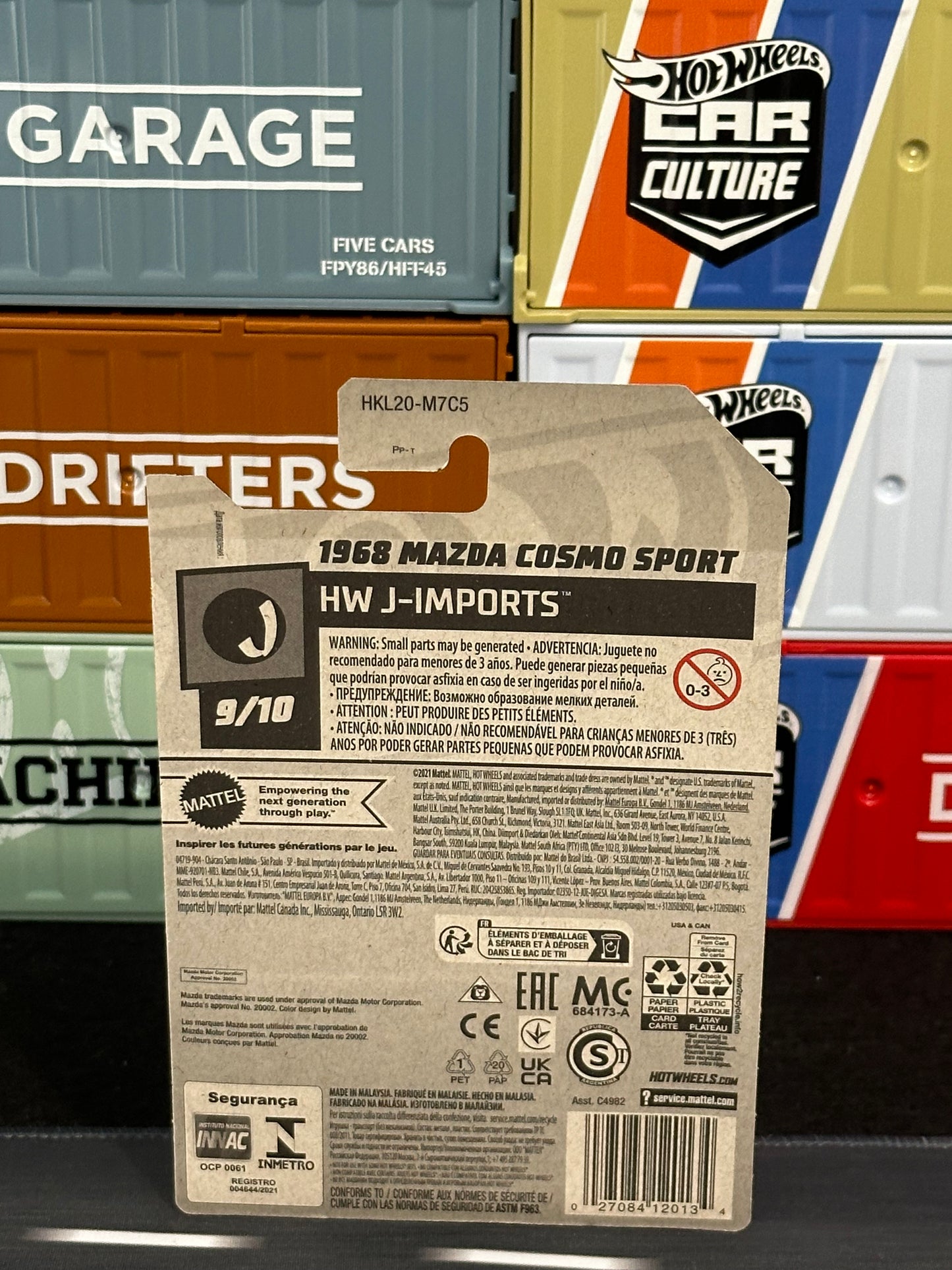 Hot Wheels 1968 Mazda cosmo Sport STH Super Treasure Hunt 2023 - AUSSIE diecast