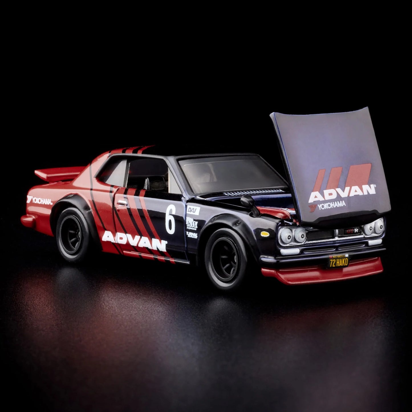 Hot Wheels 2024 RLC 1972 Skyline H/T 2000GT-R Advan - AUSSIE diecast