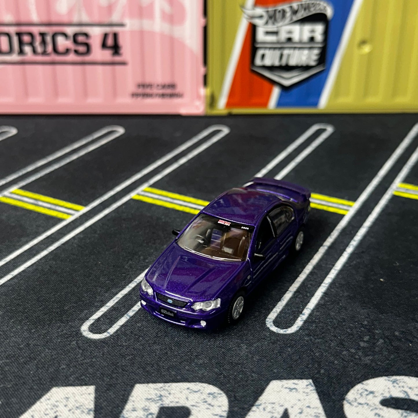 *LOOSE* OZ Wheels 2025 Diecast Model Expo 2003 Ford BA XR8 Redbellies