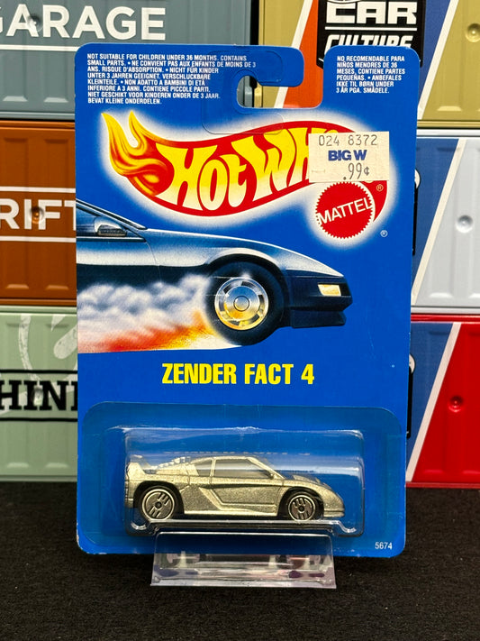 Hot Wheels 90's Zender Fact 4 Mainlines (Set of 2) - AUSSIE diecast