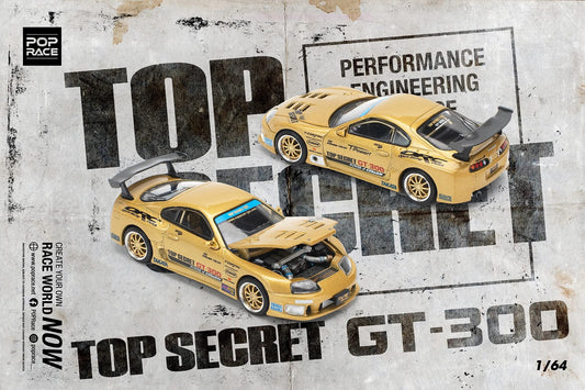 POP RACE 1:64 Top Secret GT300 Toyota Supra