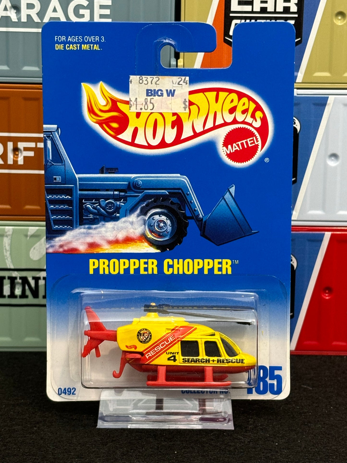 Hot Wheels 90's Propper Chopper Mainline - AUSSIE diecast