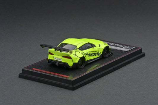ignition model 1:64 Toyota Supra (A90) Pandem Yellow Green