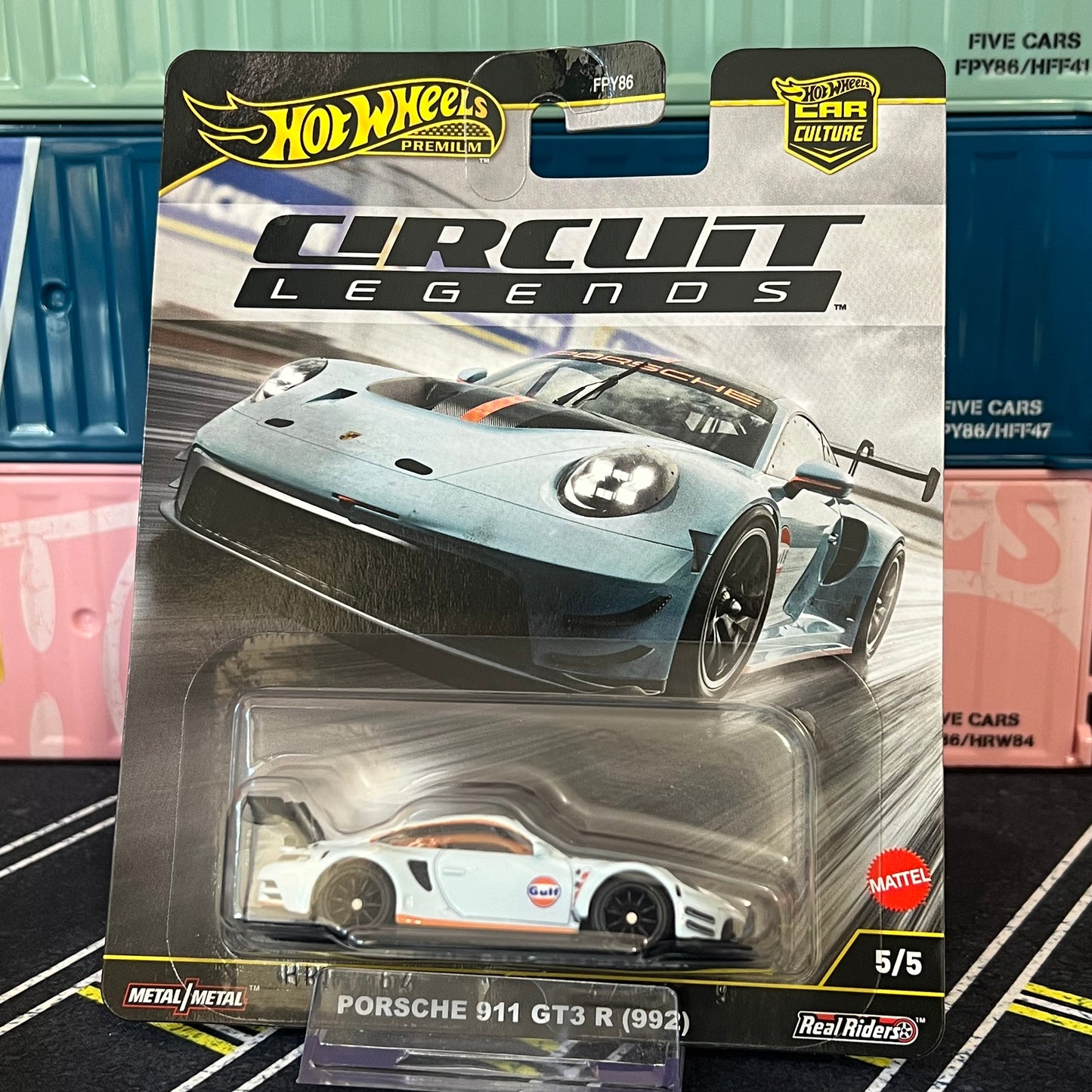 Hot Wheels 2025 Car Culture Circuit Legends Porsche 911 GT3 R (992) - AUSSIE diecast