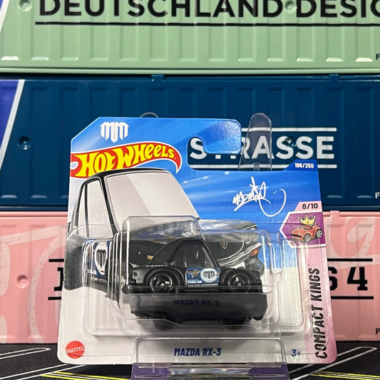 Hot Wheels 2025 Mainline Mazda RX-3 (Mad Mike) #196 Short Card - AUSSIE diecast