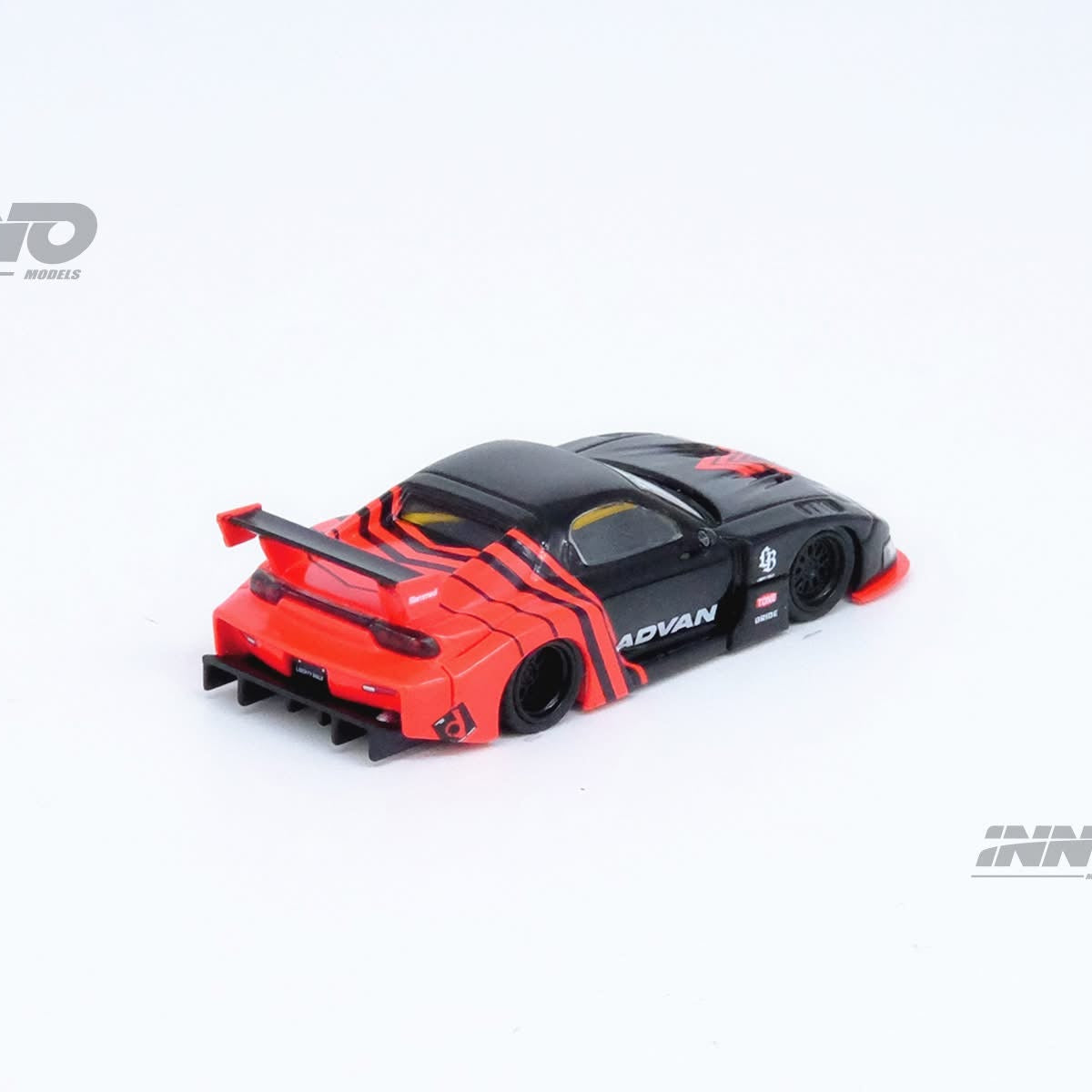 INNO64 LBWK RX-7 FD3S LB-Super Silhouette Advan - AUSSIE diecast
