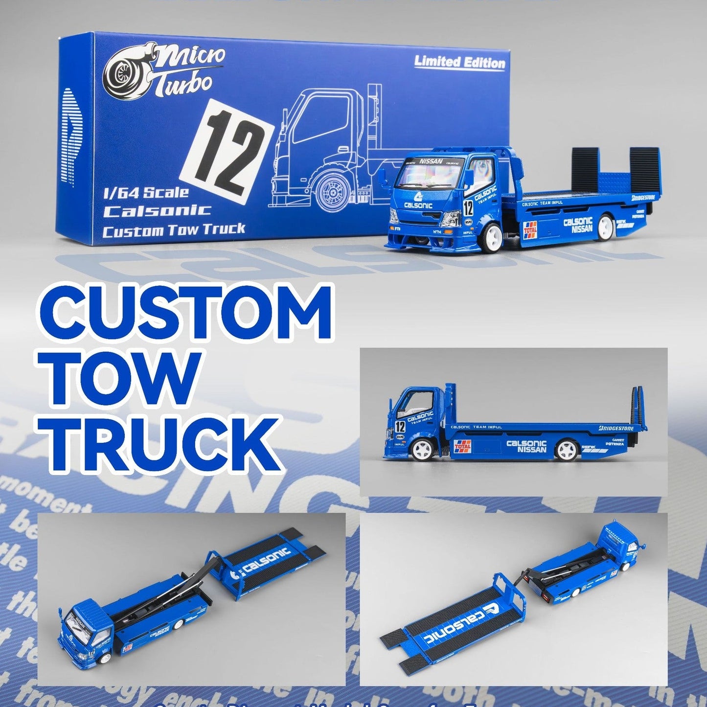 Calsonic Blue Custom Tow Truck