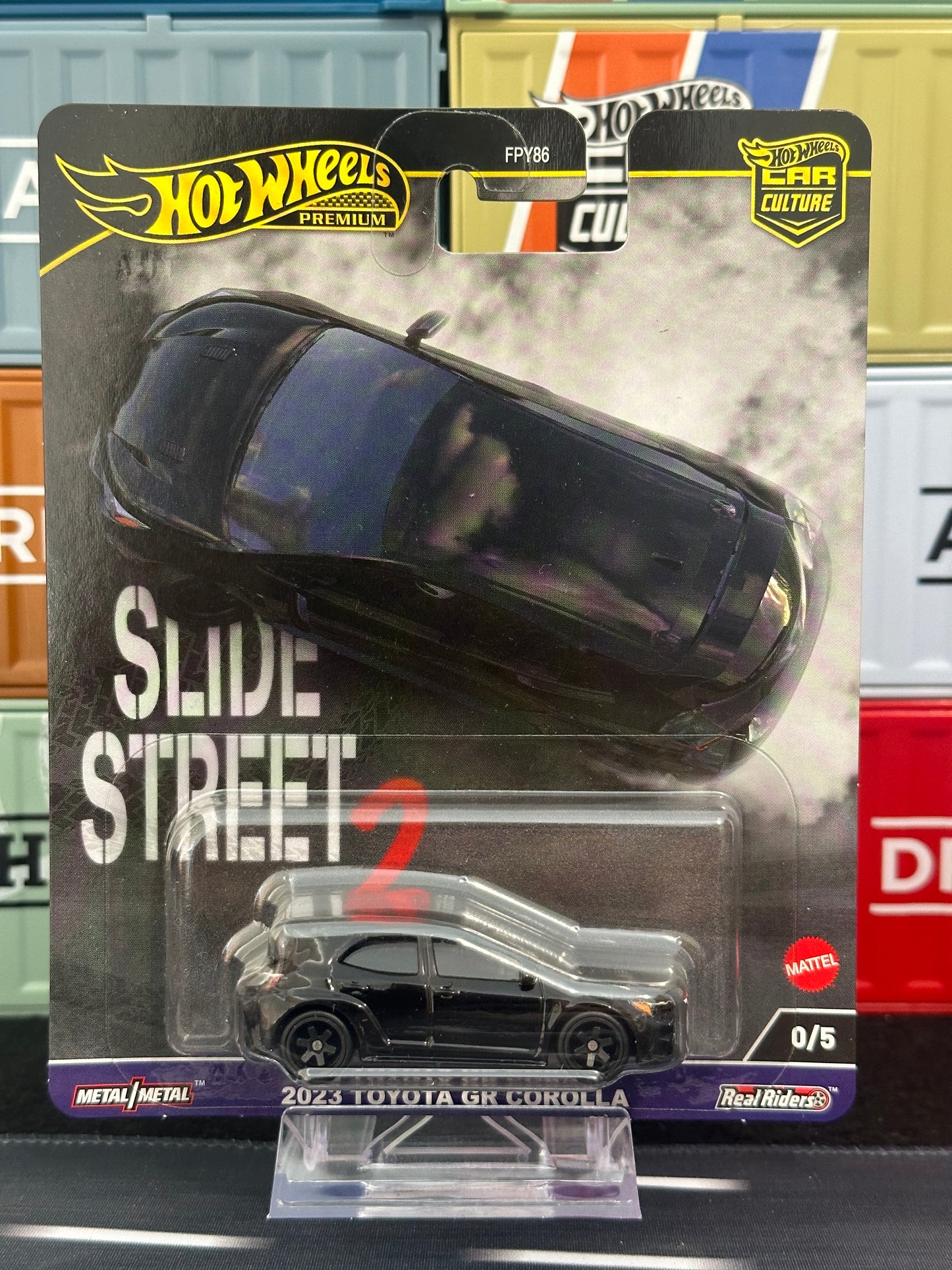 2024 Hot Wheels car culture Slide Street chase 2023 Toyota GR Corolla 0/5 - AUSSIE diecast