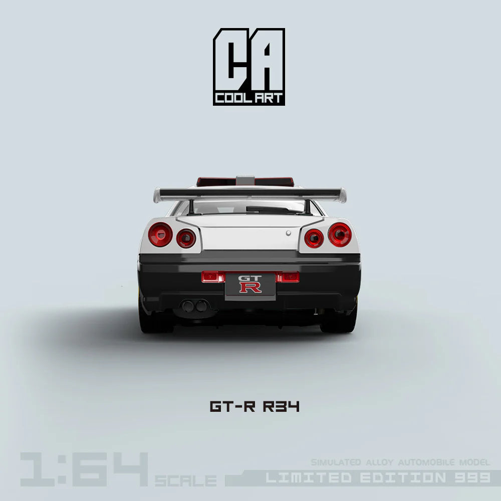 COOL ART 1:64 Nissan Skyline GT-R R34 - Police