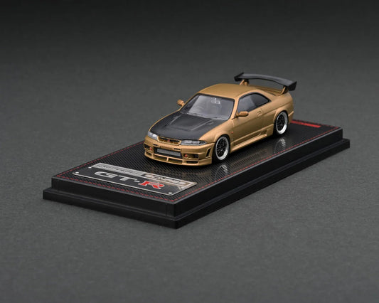 ignition model 1:64 Nissan Skyline GT-R R33 Nismo Matte Gold