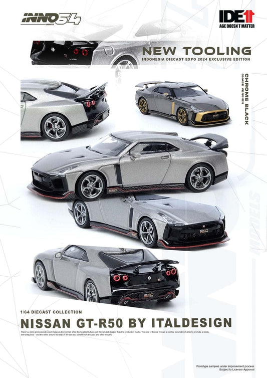 2024 INNO64 Indonesia Diecast Expo IDE11 Nissan GT-R50 By ITALDESIGN