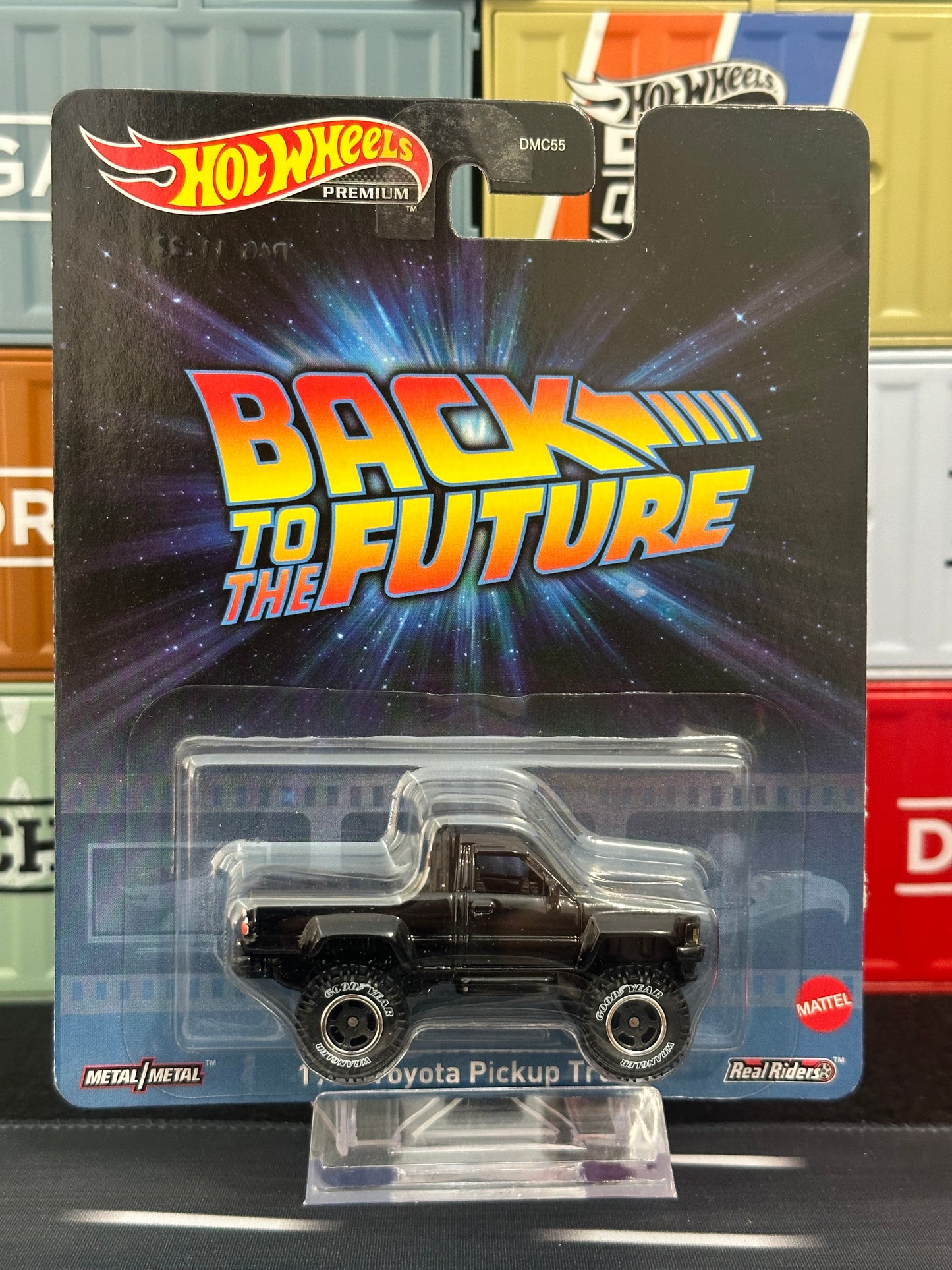 Hot Wheels Back To The Future 1987 Toyota Pickup Truck - Retro Entertainment - AUSSIE diecast