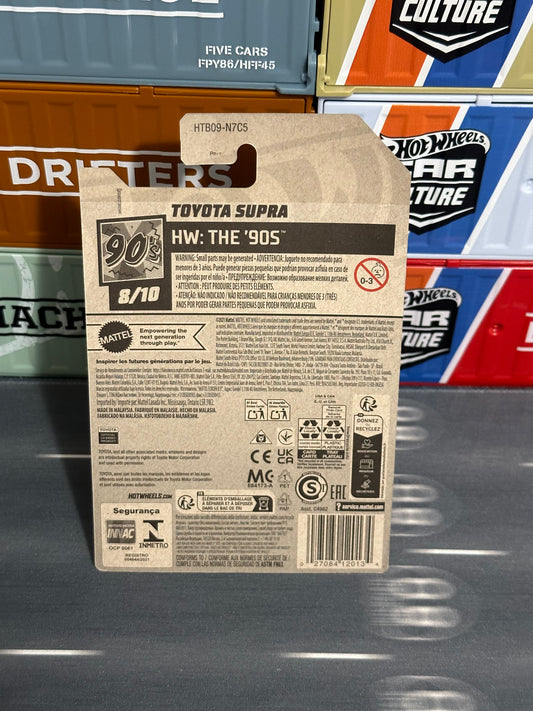 Hot Wheels 2024 Toyota Supra Mainline Green Mainline 232/250 - AUSSIE diecast