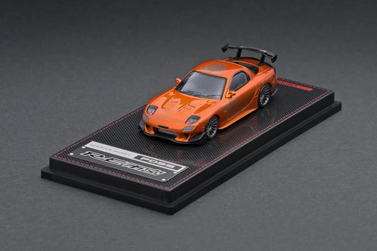 ignition model 1:64 Mazda RX-7 (FD3S) RE Amemiya Orange Metallic