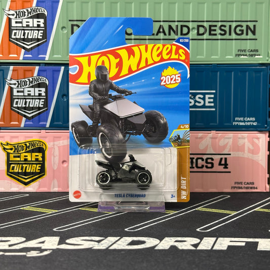 Hot Wheels 2025 Mainline Tesla Cyberquad 82/250