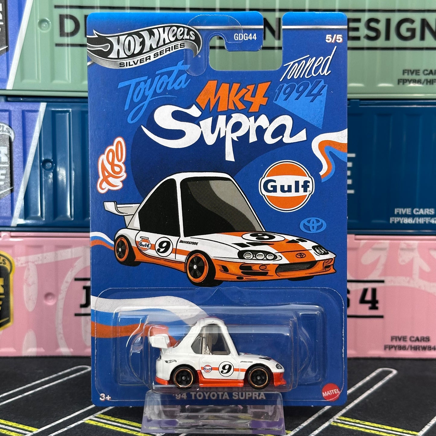 Hot Wheels 2025 Silver Series Gulf Tooned (GDG44)
