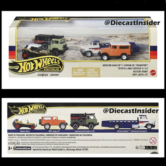 Hot Wheels Premium 2026 Offroad Diorama Box Set GMH39 Mix 1 - AUSSIE diecast