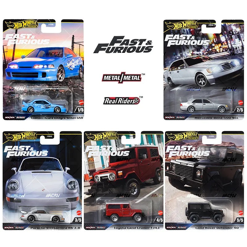 Hot Wheels Premium 2024 Fast & Furious Mix 3 (HNW46) - AUSSIE diecast