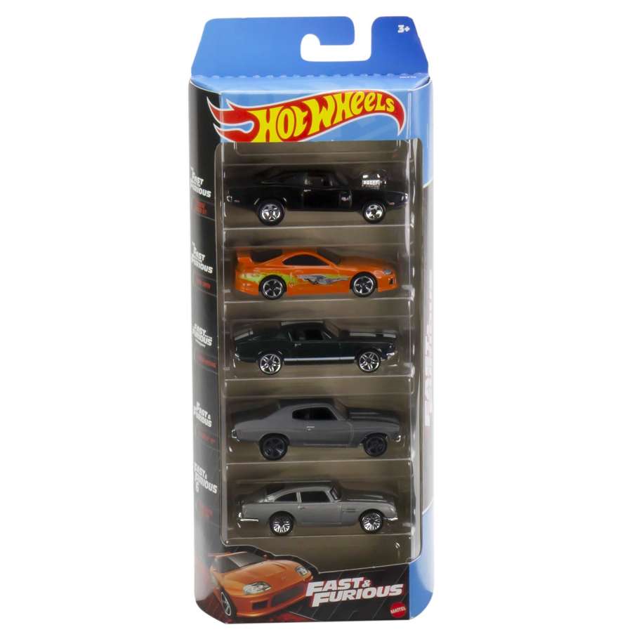Hot Wheels 2023 Fast & Furious 5 Car Pack - AUSSIE diecast