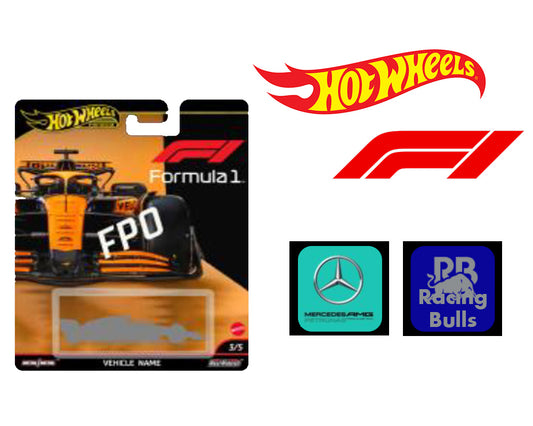 *PREORDER* Hot Wheels 2025 Premium F1 Racing - MIX 3 (HRV11)