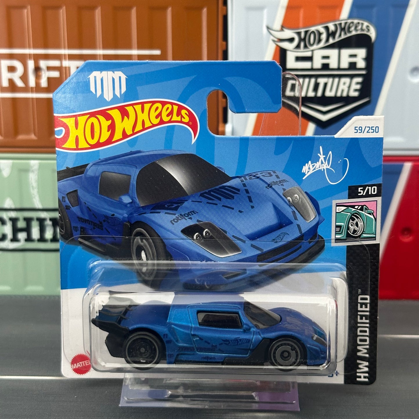 Hot Wheels 2024 Mad Mike Drift Attack Mainline 59/250 - AUSSIE diecast