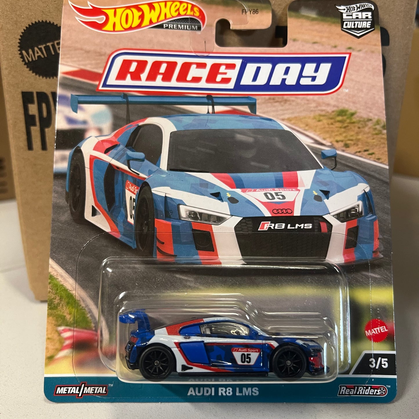 Hot Wheels 2023 Race Day FPY86 HKC61 Audi R8 LMS - AUSSIE diecast