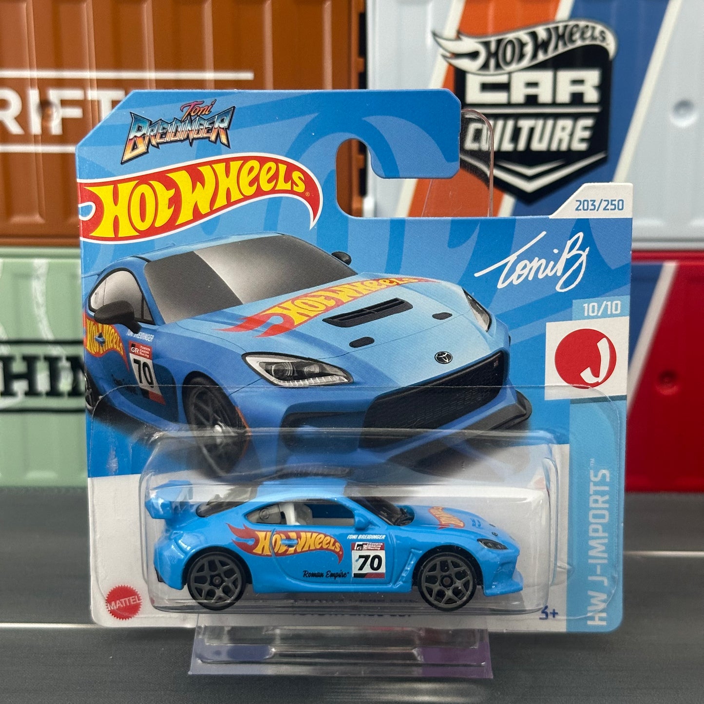 Hot Wheels 2024 Toyota GR86 Cup Mainline 203/250 - AUSSIE diecast