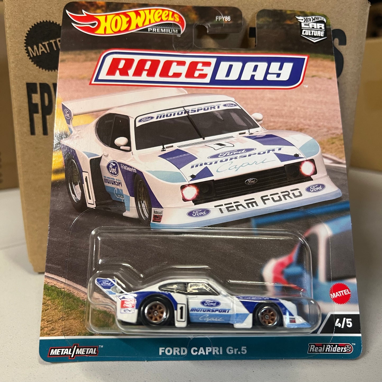 Hot Wheels 2023 Race Day FPY86 HKC58 Ford Capri Gr.5 - AUSSIE diecast