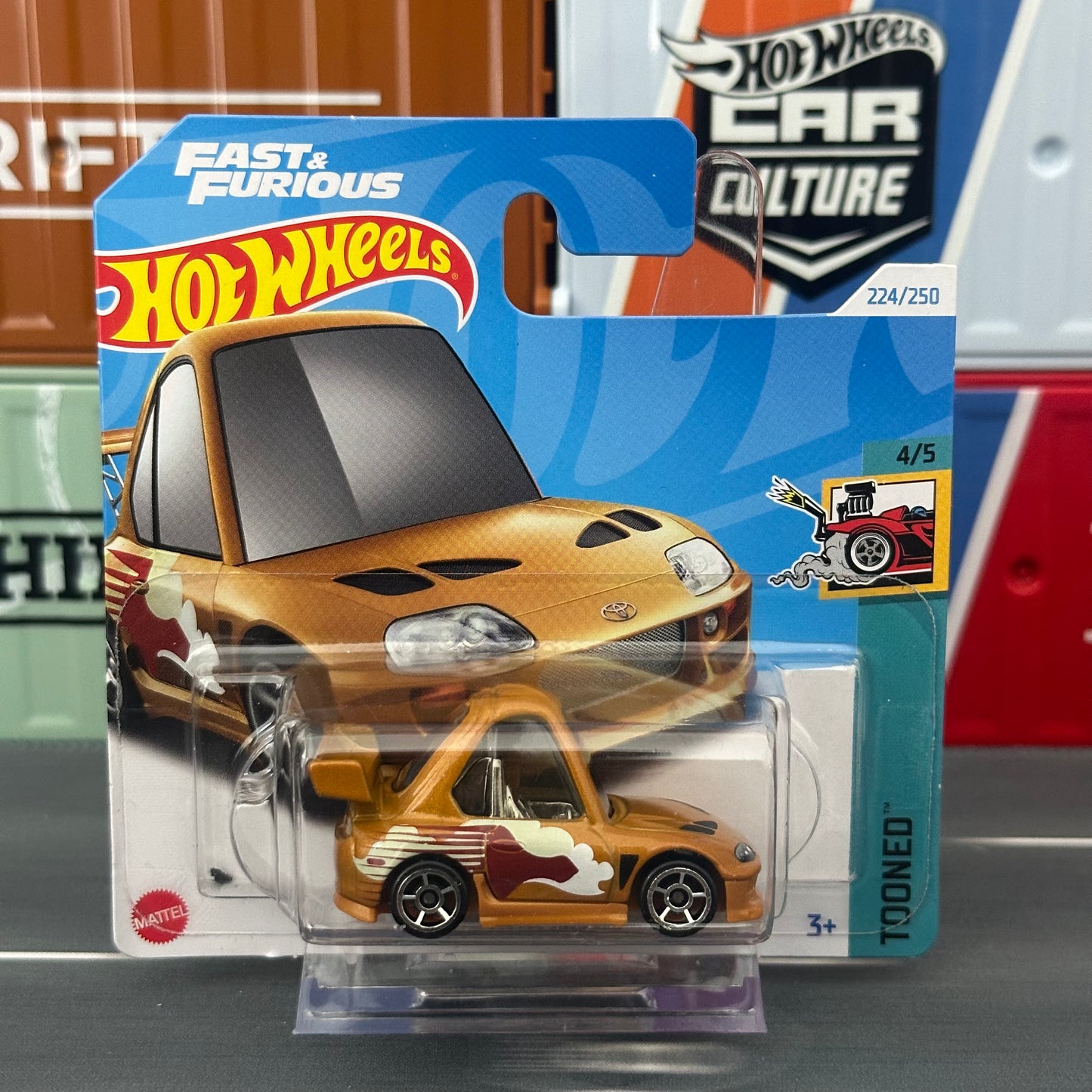 Hot Wheels 2024 ‘94 Toyota Supra Tooned F&F Mainline 224/250 - AUSSIE diecast