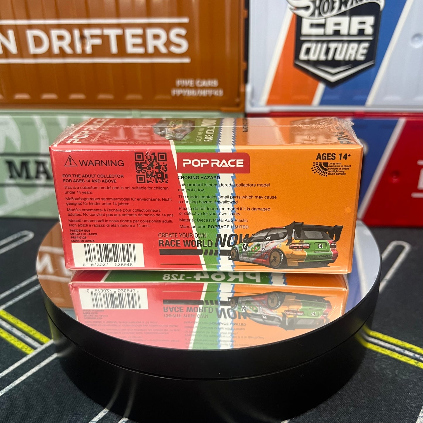 POP RACE 1:64 Honda Civic EG6 Pandem JACCS