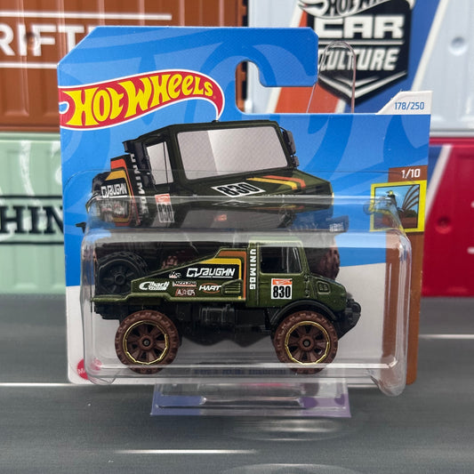 Hot Wheels 2024 Mercedes Benz Unimog 1300L Mainline 178/250 - AUSSIE diecast