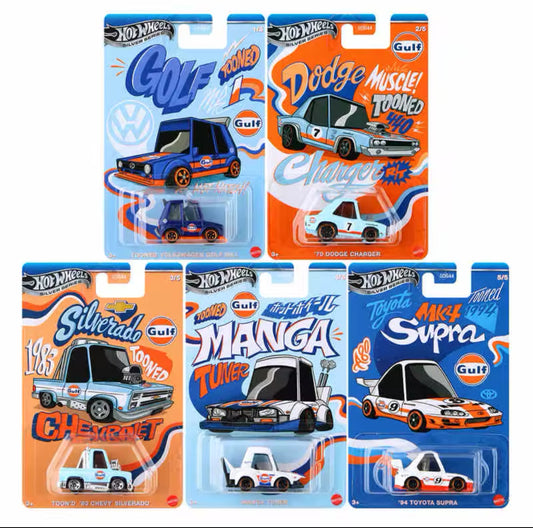 Hot Wheels 2025 Silver Series Gulf Tooned (GDG44)