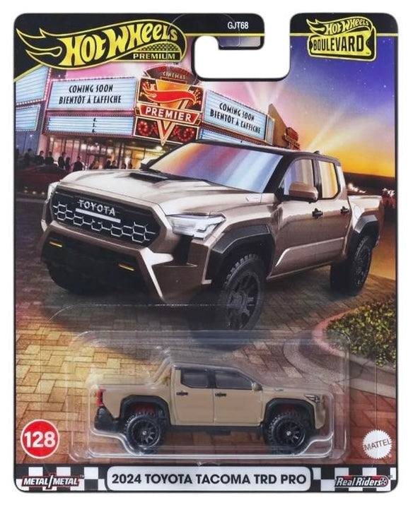 Hot Wheels Boulevard Card Art for the 2024 Toyota Tacoma TRD Pro #128