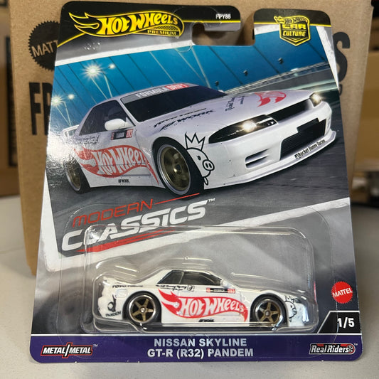 Hot Wheels 2024 Modern Classic FPY86 HRV68 Nissan Skyline GT-R R32 Pandem - AUSSIE diecast