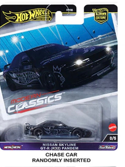 Hot Wheels Premium 2024 Car Culture Modern Classics 0/5 Nissan Skyline GT-R (R32) Pandem CHASE - AUSSIE diecast