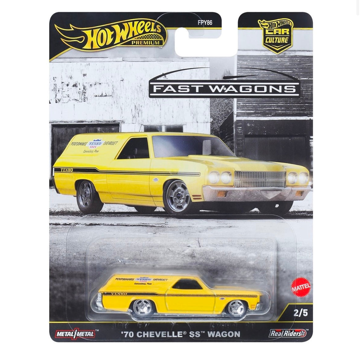 Hot Wheels 2025 Car Culture Fast Wagons (FPY86)