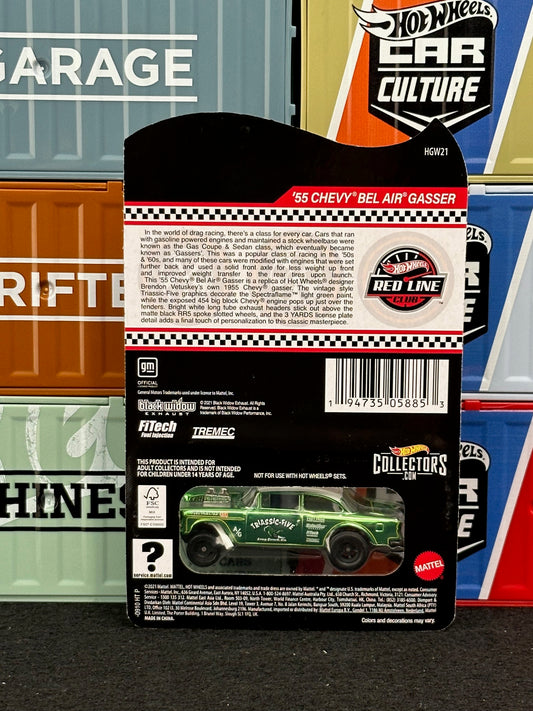Hot Wheels 55 Chevy Bel Air Gasser RLC - AUSSIE diecast