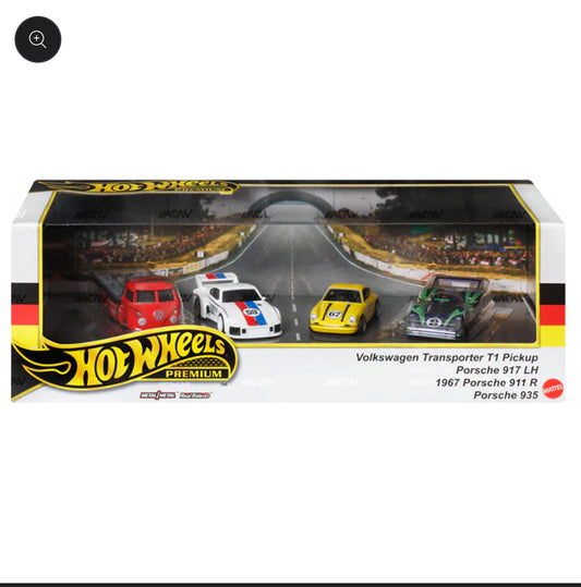 Hot Wheels 2024 Premium Diorama Box Set - Germany Racing (HRT54)