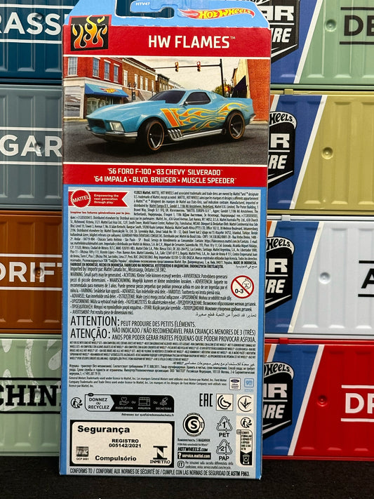 Hot Wheels 2024 HW Flames 5 Car Pack - AUSSIE diecast