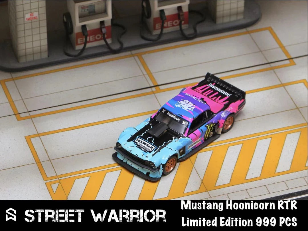 Street Warrior 1:64 Ken Block's 1965 Ford Mustang Hoonicorn RTR 1977 Ford F-150 Hoonitruck - AUSSIE diecast