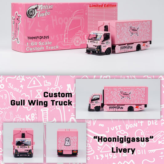 Hoonipigasus Tow Truck Pink