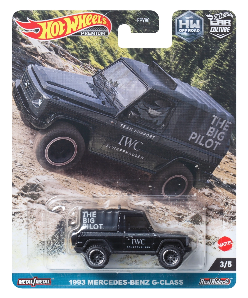 Hot Wheels 1993 Mercedes-Benz G-Class - AUSSIE diecast