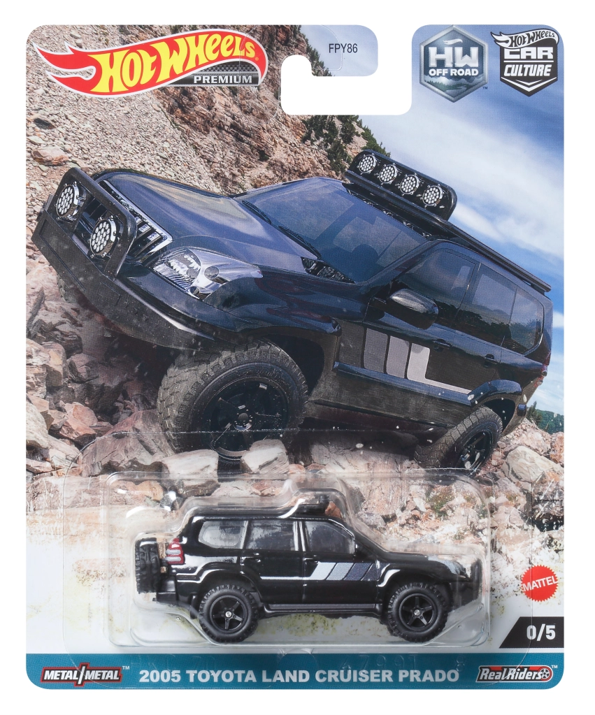 Hot Wheels 2005 Toyota Land Cruiser Prado 0/5 CHASE - AUSSIE diecast