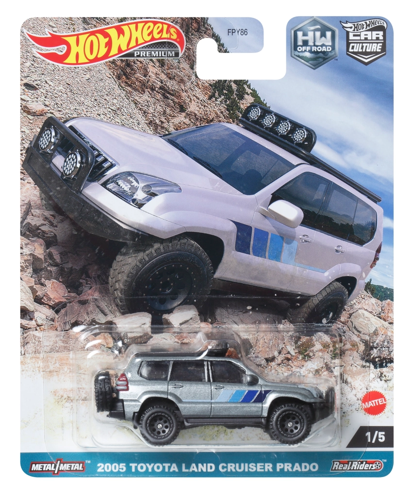 Hot Wheels 2005 Toyota Land Cruiser Prado 1/5 - AUSSIE diecast