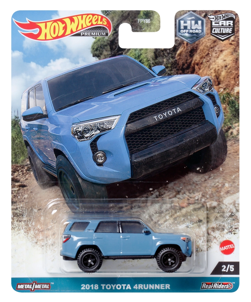 Hot Wheels 2018 Toyota 4Runner 2/5 - AUSSIE diecast
